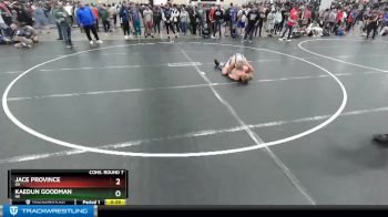 132 lbs Cons. Round 7 - Jace Province, OK vs Kaedun Goodman, NE