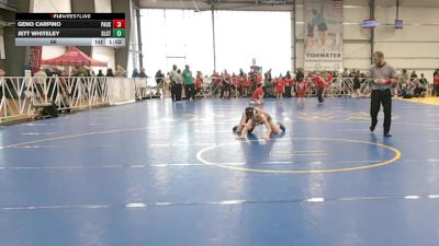 96 lbs Round 1 - 9:00am Friday - Geno Carpino, PA USA vs Jett Whiteley, Select