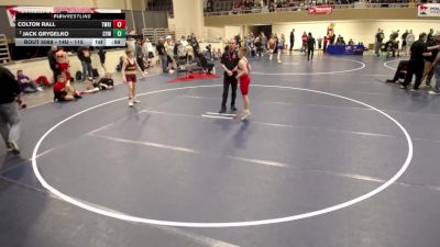 14U - 120 lbs Champ. Round 2 - Hunter Peterson, MN Elite Wrestling Club vs Cooper Stanton, Red Bull Wrestling Club