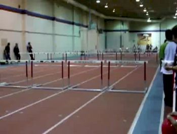 Senior Boys 60mH - Timed Finals