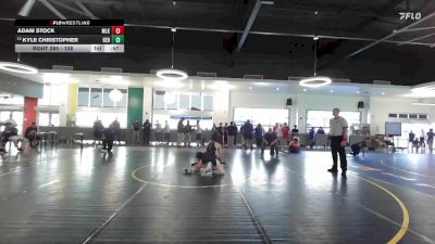 138 lbs Cons. Round 2 - Adam Stock, Martin Luther King vs Kyle Christopher, Heritage