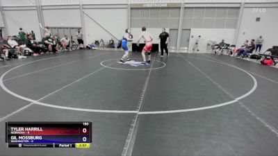 150 lbs Round 3 (8 Team) - Tyler Harrill, Nebraska vs Gil Mossburg, Washington