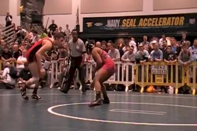 SR 130lbs Semi - Jeremy  Goree  Ok vs. Justin  LaValle  Mn