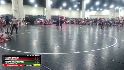 157 lbs Finals (2 Team) - Rohan Mcwilliams, Fight Barn WC vs Hagan Taylor, Naperville Phoenix