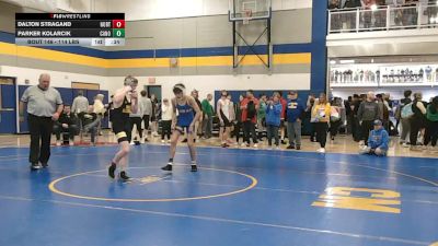 114 lbs Consy 1 - Dalton Stragand, North Allegheny vs Parker Kolarcik, Canon-McMillan