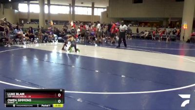 65 lbs Round 2 (8 Team) - Luke Blair, The Untouchables vs Owen Simmons, SVRWC