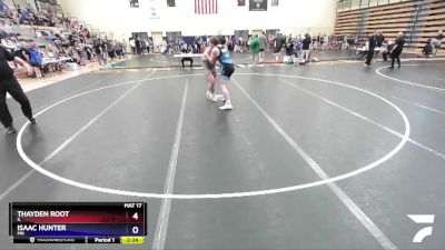 175 lbs Champ. Round 1 - Thayden Root, IL vs Isaac Hunter, MN