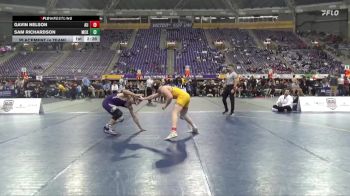 165 lbs Placement (4 Team) - Sam Richardson, McKendree vs Gavin Nelson, Ashland