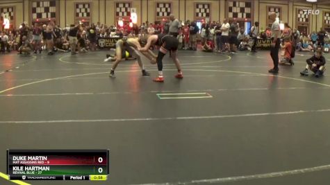 150 lbs Round 1 (6 Team) - Duke Martin, Mat Assassins Red vs Kile Hartman, Revival Blue