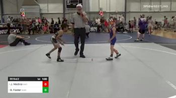 49 lbs Rr Rnd 2 - Brayton Foster, Sebolt Wrestling Academy vs Joshua Medina, NWO