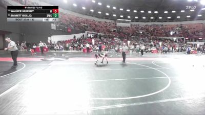 87 lbs Cons. Semi - Emmett Bollig, Sauk Prairie Wrestling Club vs Walker Murphy, Prescott