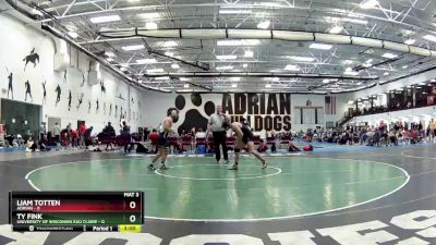 149 lbs Round 2 (6 Team) - Liam Totten, Adrian vs Ty Fink, University Of Wisconsin Eau Claire