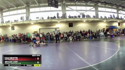 87 lbs Cons. Round 2 - Brycen Cary, Garrett Wrestling Club vs Cale Beattie, HSE Wrestling Club