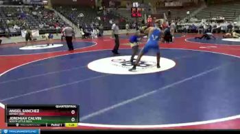 6 lbs Quarterfinal - Jeremiah Calvin, North Little Rock vs Angel Sanchez, Bryant High