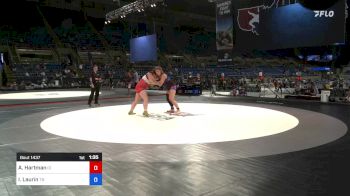 200 lbs 3rd Place - Amie Hartman, Idaho vs Irelynn Laurin, Tennessee