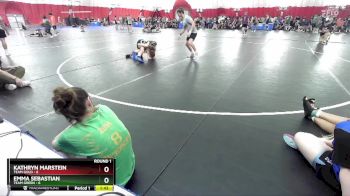 110 lbs Round 1 (6 Team) - Kathryn Marstein, Team Gold vs Emma Sebastian, Team Green