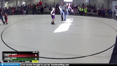 28 lbs Cons. Semi - Cohen Cisco, GI Grapplers vs Truett Watt, St. Paul