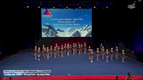 Carolina Spirit Athletics - Black Fins [2026 L2 Junior - D2 - Medium Finals] 2026 The D2 Summit
