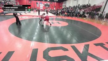 190 lbs Cons. Round 4 - Ryon Bland, DAKOTA vs Wyatt Whitener, TUTTLE (OK)