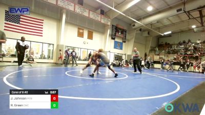 155 lbs Consi Of 8 #2 - Jarius Johnson, Pitbull Wrestling Academy vs Ryder Green, Claremore Wrestling Club