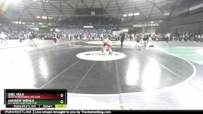 88 lbs 3rd Place Match - Joel Vela, Askeo International Mat Club vs Andrew Wiehle, Mat Demon Wrestling Club