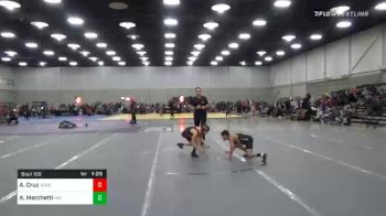 67 lbs Consolation - Arcadius Cruz, Team Aggression vs Alex Marchetti, Mat Assassins Wrestling Club