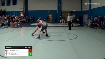 182 lbs Consolation - Isaiah Medina, New Britain vs Michael Baldwin, Hampshire