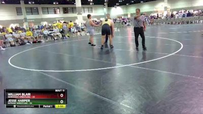 285 lbs Round 4 (6 Team) - William Blair, Hernando Wrestling vs Jesse Harper, Intense Wrestling