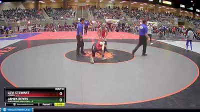 108 lbs Semis & 1st Wrestleback (8 Team) - Levi Stewart, Lowell vs James Royes, Enterprise/Wallowa