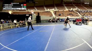 157-D4 Champ. Round 1 - Derek Anaya, San Manuel Jr./Sr. High School vs Quinn Peto, Arizona Lutheran Academy