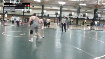 174 lbs Final - Sergio Desiante, Virginia Tech vs Logan Messer, George Mason