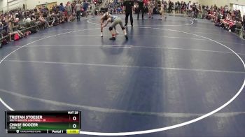 125 lbs Finals (8 Team) - Chase Boozer, Utah vs Tristan Stoeser, South Dakota Lightning