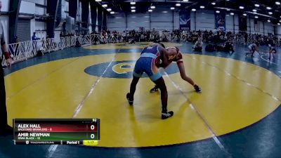 92 lbs Rd# 5- 3:45pm Friday Final Pool - Amir Newman, Iowa Black vs Alex Hall, Backyard Brawlers