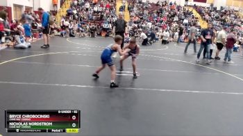 82 lbs Round 2 - Bryce Chrobocinski, Cane Bay Cobras vs Nicholas Nordstrom, Cane Bay Cobras