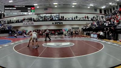 190 lbs Semis & 3rd Wb (16 Team) - Mason Dougherty, Gordon Lee vs EVAN MCLAne, Commerce Hs