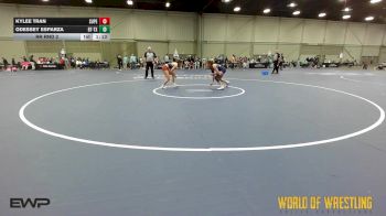 100 lbs Rr Rnd 2 - Kylee Tran, Super Girls 7-12 vs Odessey Esparza, Best Trained 7-12 TX