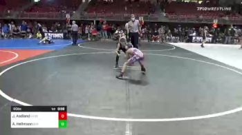 65 lbs Consi Of 8 #1 - Jonah Aadland, Harrisburg vs Asher Hellmann, Bon Homme