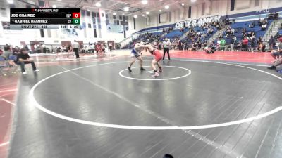 165 lbs Champ. Round 3 - Joe Chairez, Imperial vs Gabriel Ramirez, Chula Vista