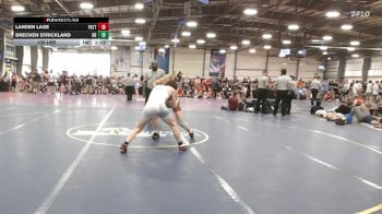 132 lbs Rr Rnd 3 - Landen Lage, Patton Trained Red vs Brecken Strickland, Kraken Black