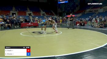 106 lbs Cons 4 - Caleb- Coyle, Nebraska vs Elijah Rivera, New York
