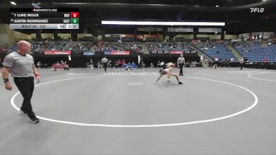 133 lbs Champ. Round 1 - 7 Luke Rioux, Indiana Tech vs Justin Rodriguez, Hastings