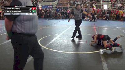 65 lbs Semifinal - Chaylor Young, ASY3 vs Madilyn Kammer, Tallmadge