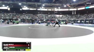 126 lbs Champ. Round 3 - Axxel Landon, Bonneville vs Blake Nevils, Meridian