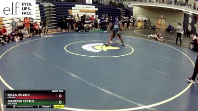 140 lbs. Cons. Round 4 - Diamond Keytue, Oak Park vs Bella Palmer, Odessa