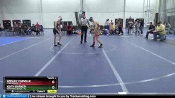 100 lbs Round 1 (8 Team) - Keith Barker, Warhawks Black vs Wesley Carville, Penn Manor