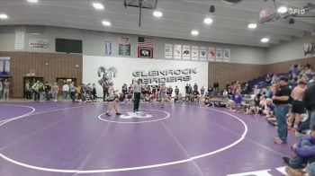 110 lbs Finals (2 Team) - Ben Sarvey, Glenrock Intermediate Middle School vs Tanner Myers, Thermopolis Middle School