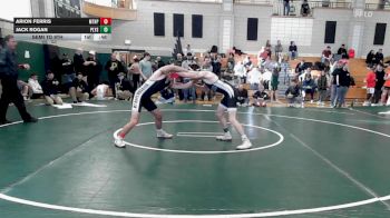 126 lbs Semi To 9th - Arion Ferris, Mt. Hope vs Jack Rogan, Plymouth South
