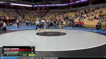 141 lbs Champ. Round 1 - Ellyse Lorenson, Palmyra vs Scarlette Maier, Ladue Horton Watkins