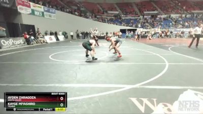 6A-165 lbs Cons. Round 2 - Ayden Zaragoza, South Salem vs Kayge Miyashiro, Tigard