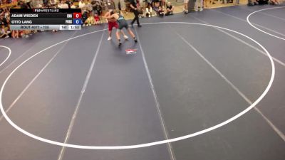 175 lbs Champ. Round 2 - Adam Wieden, Edina Wrestling Association vs Otto Lang, Pursuit